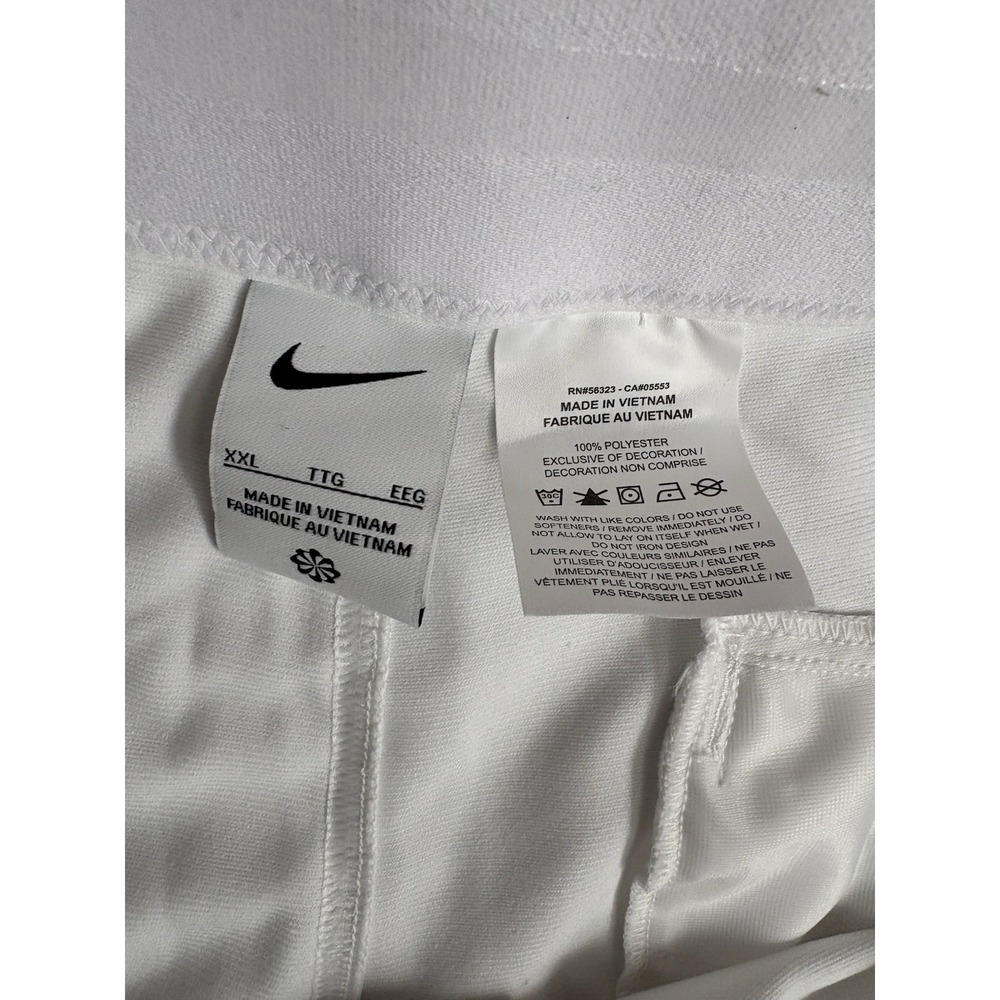 NEW Nike Vapor Select Pro Baseball Pants Men's XXLarge White Black FZ1369-100 - Picture 8 of 10